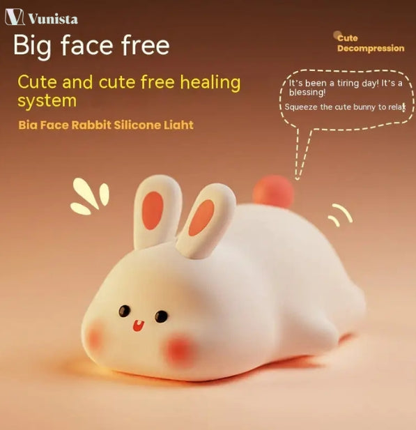 Cute LED Night Light Touch Sensor Cartoon Kid's