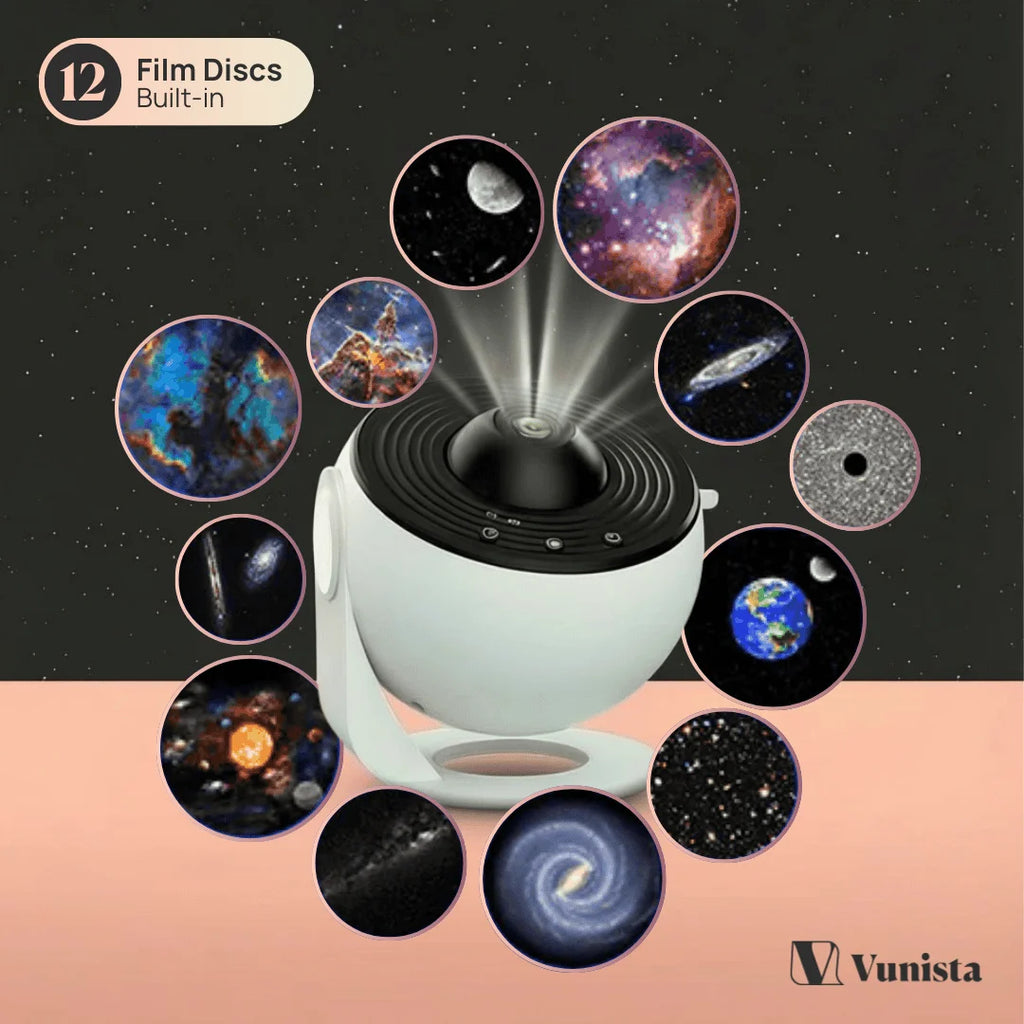 Vunista Cosmic Sphere Projector for Immersive Room Ambience