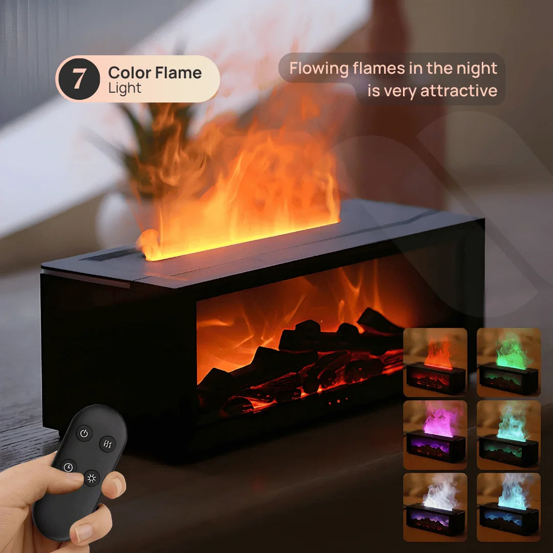 Vunista Flame Lamp Diffuser for Calm Modern Spaces