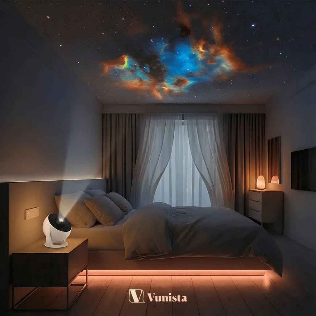Vunista Cosmic Sphere Projector for Immersive Room Ambience