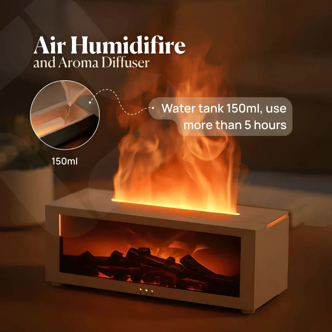 Vunista Flame Lamp Diffuser for Calm Modern Spaces