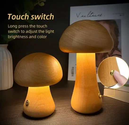 Vunista Woodland Mushroom Table Lamp