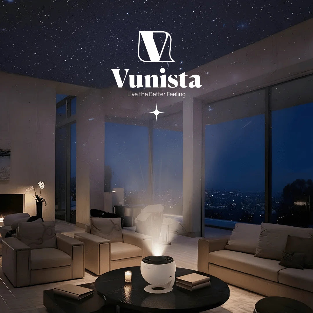 Vunista Cosmic Sphere Projector for Immersive Room Ambience