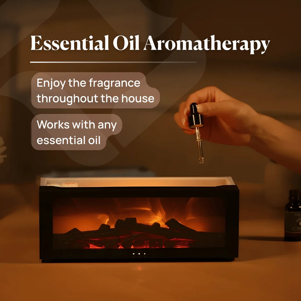 Vunista Flame Lamp Diffuser for Calm Modern Spaces