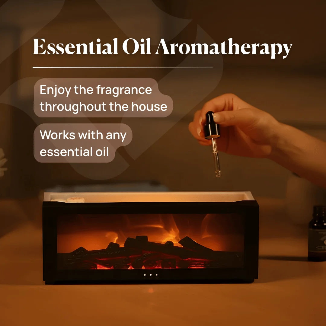 Vunista Flame Lamp Diffuser for Calm Modern Spaces