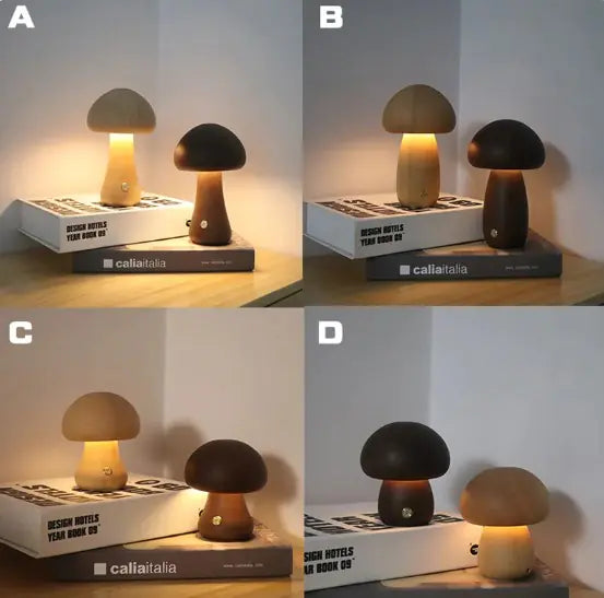 Vunista Woodland Mushroom Table Lamp