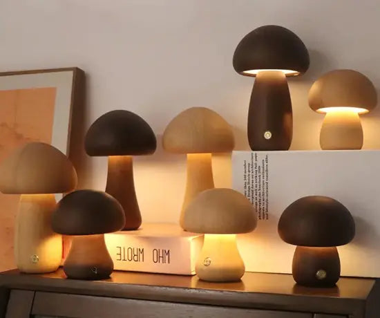 Vunista Woodland Mushroom Table Lamp