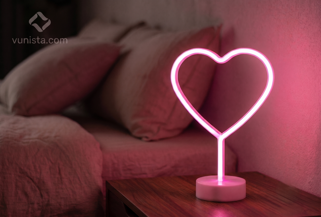 VUNISTA™ HeartGlow Neon Light
