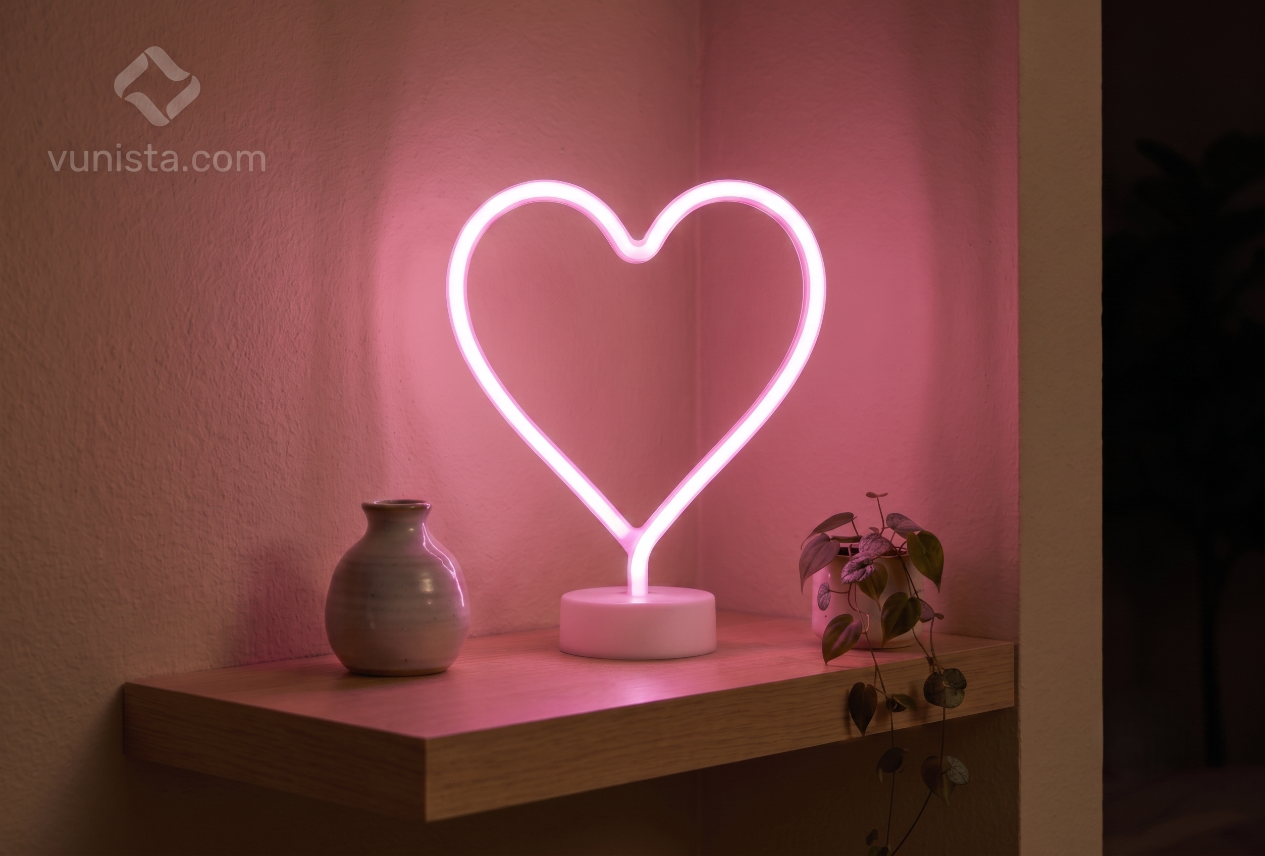 VUNISTA™ HeartGlow Neon Light