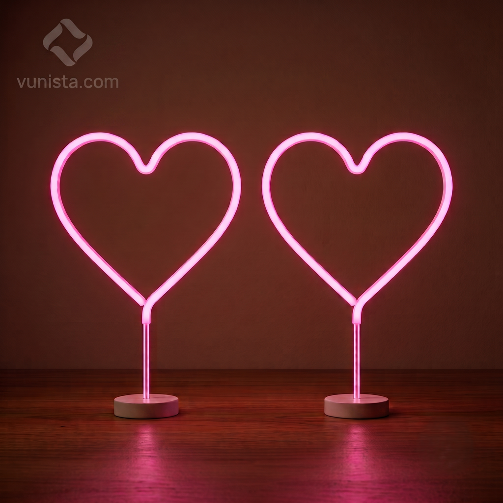 VUNISTA™ HeartGlow Neon Light