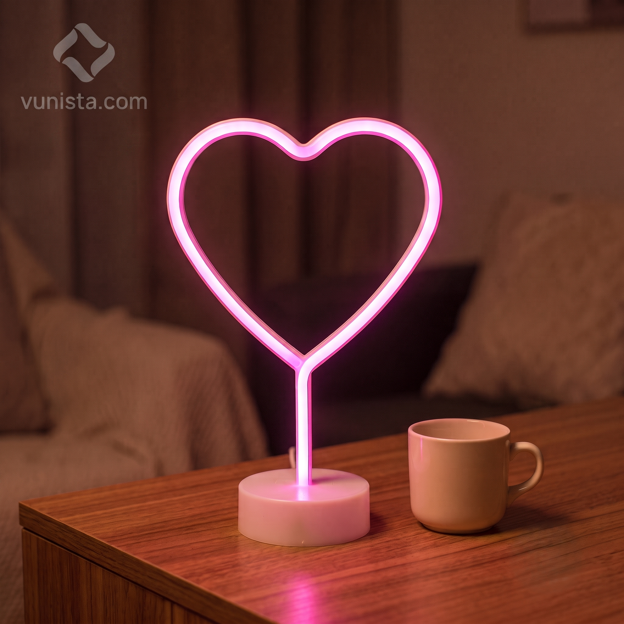 VUNISTA™ HeartGlow Neon Light