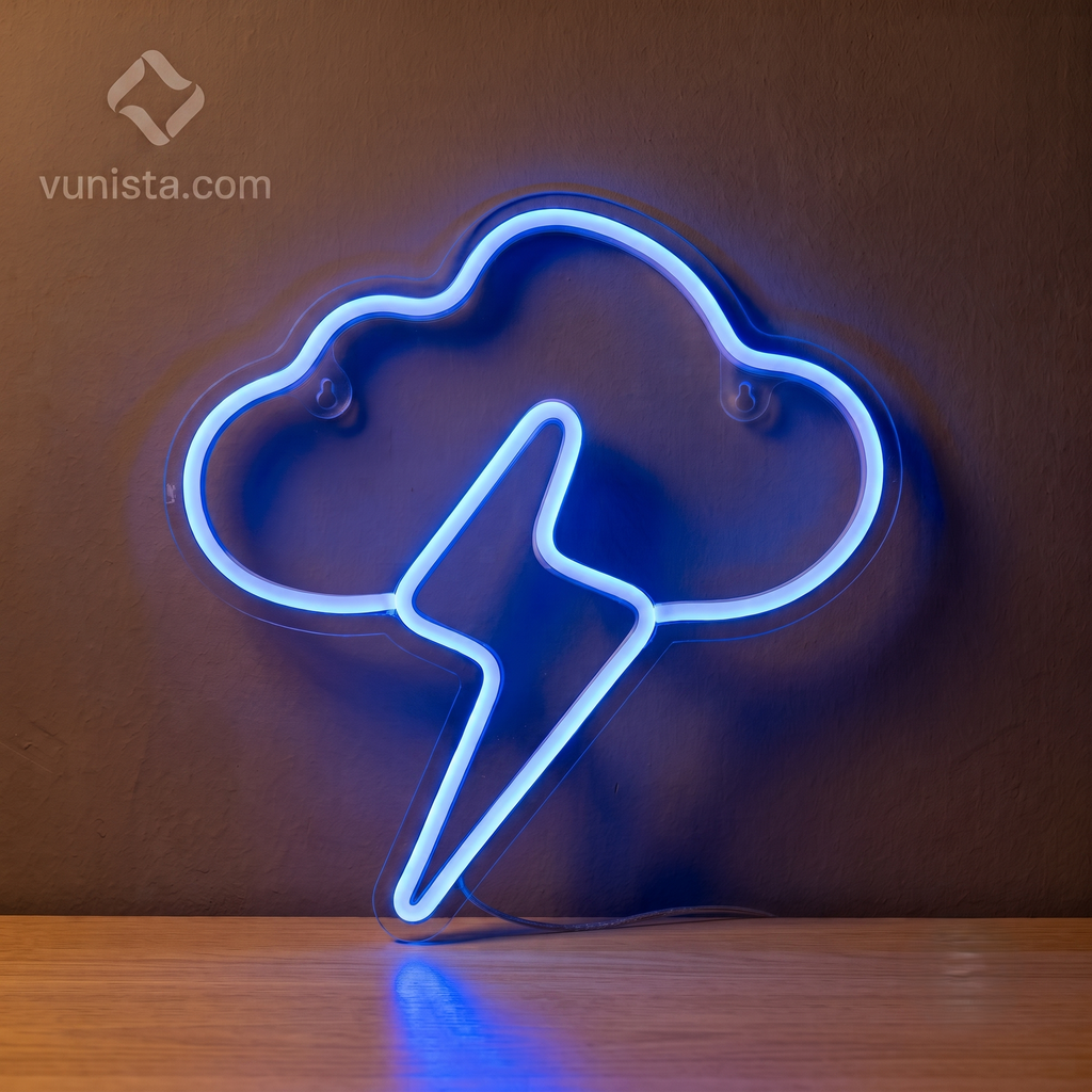 VUNISTA™ StormGlow Neon Sign ⚡